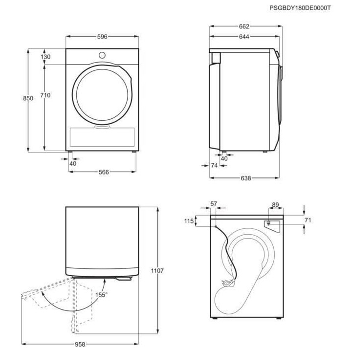 Seche-linge pompe a chaleur ELECTROLUX EW7H5144SC - 8 kg - Classe A++