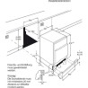 Electrolux LXB3AF82R- Réfrigérateur Table Top Encastrable - 133L - Froid Statique- L 60 x H 82 cm - Fixation Pantographe