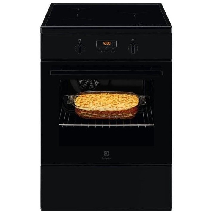 ELECTROLUX LKI648544K - Cuisiniere induction 60x60cm - 3 foyers - Four