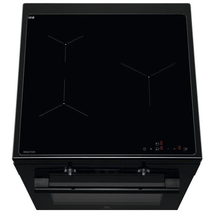 ELECTROLUX LKI648544K - Cuisiniere induction 60x60cm - 3 foyers - Four