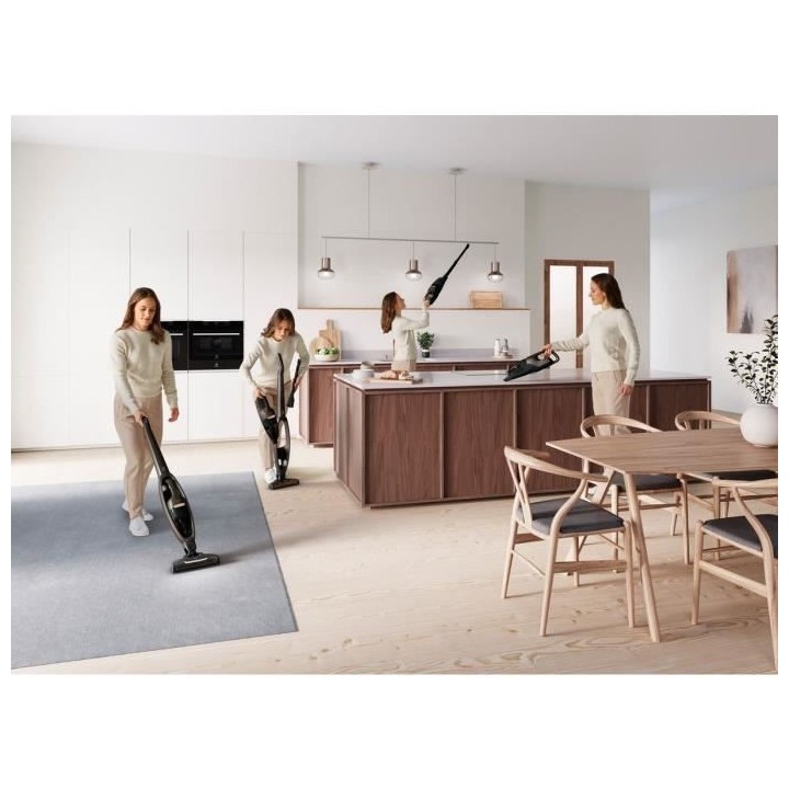 ELECTROLUX WQ81-55MB - Aspirateur balai sans fil 3-en-1 - Autonomie 55