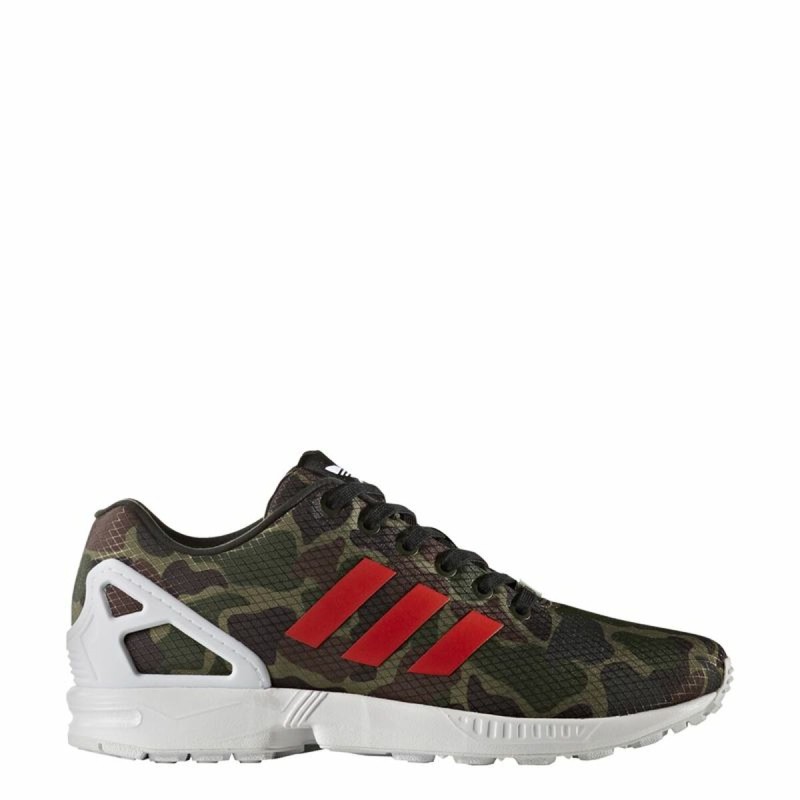 Chaussures de Sport pour Homme Adidas Originals Zx Flux Olive