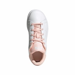 Chaussures de Sport pour Enfants Adidas Originals Stan Smith Blanc