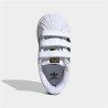 Chaussures de Sport pour Bébés Adidas Superstar Blanc