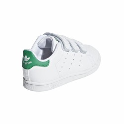 Chaussures de Sport pour Enfants Adidas Stan Smith Blanc