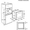 Micro-ondes électronique tout intégrable ELECTROLUX - CMS4253TMX - 25 L - Puissance 900W