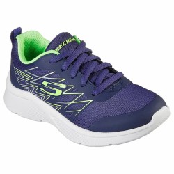 Chaussures de Sport pour Enfants Skechers Microspec Quick Sprint Blue marine