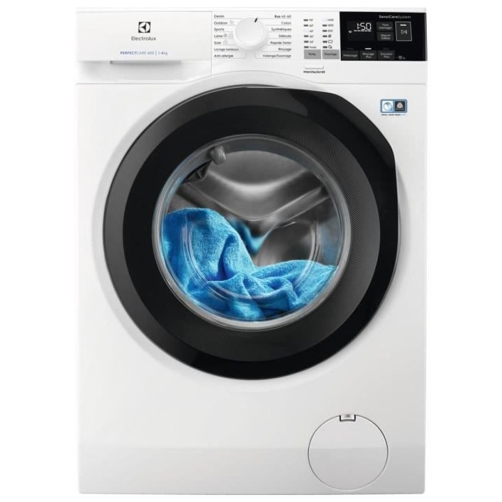 Lave-linge hublot ELECTROLUX EW6F1410BS - 10 kg - Moteur induction - 1