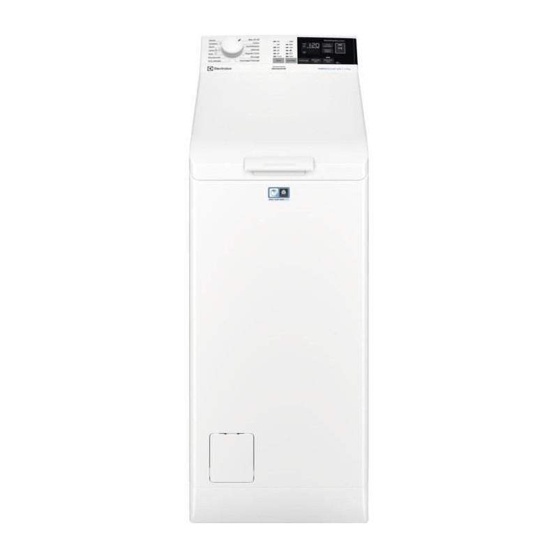 Lave-linge top ELECTROLUX EW6T4274ED - Moteur standard - 7 kg - 1200 trs/min - Blanc