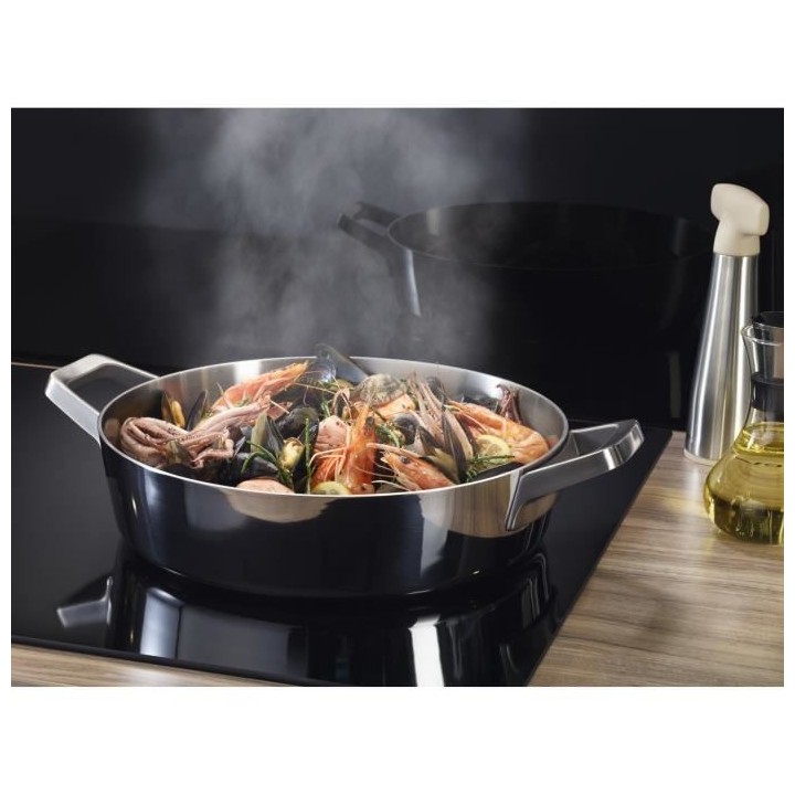 Hotte escamotable ELECTROLUX LFE116W - L 60 cm - Evacuation et Recycla