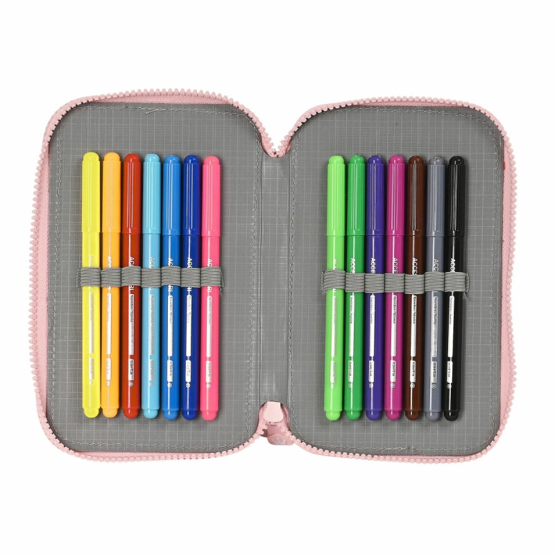 Trousse Scolaire avec Accessoires Safta Multicouleur 12,5 x 4 x 19,5 cm (28 Pièces)