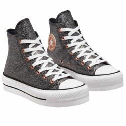 Baskets Casual pour Femme Converse Chuck Taylor All-Star Lift Noir