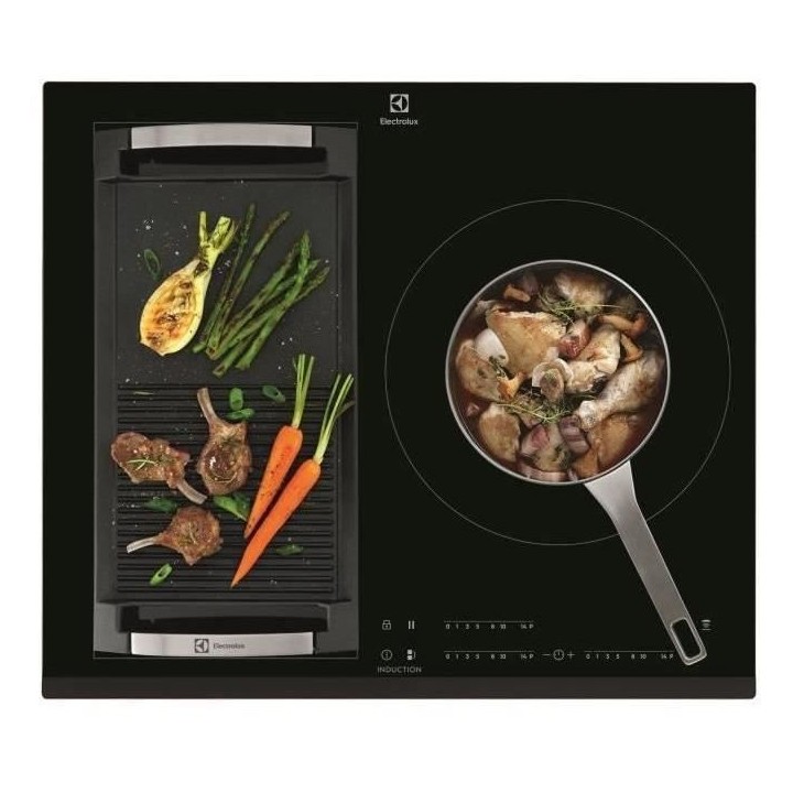 Plaque de cuisson induction ELECTROLUX - 3 zones - L 59 x P 52 cm - LI