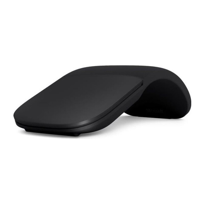 MICROSOFT Arc Mouse - Souris optique - 2 boutons - Sans fil - Bluetooth 5.0 LE - Noir