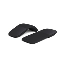 MICROSOFT Arc Mouse - Souris optique - 2 boutons - Sans fil - Bluetooth 5.0 LE - Noir