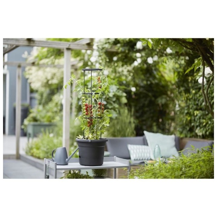 ELHO Pot a tomate Green Basics - 33 cm - Noir vif