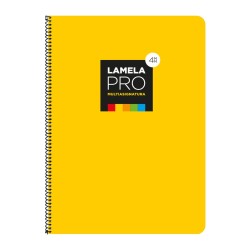 Cahier Lamela Jaune Din A4...