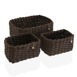 Set de basket Versa Marron...