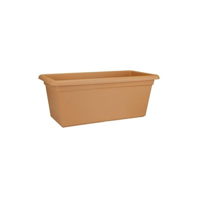 ELHO Jardiniere Green Basics 100 - Terre cuite doux - Extérieur - XXL - L 44,5 x W 96,6 x H 39,3 cm