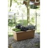 ELHO Jardiniere Green Basics 100 - Terre cuite doux - Extérieur - XXL - L 44,5 x W 96,6 x H 39,3 cm