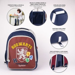 Cartable Harry Potter Howarts Rouge Bleu foncé