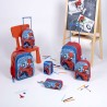 Cartable Spiderman Bleu