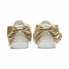 Baskets Casual pour Femme Puma Sportswear Suede Bow Varsity Beige