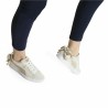 Baskets Casual pour Femme Puma Sportswear Suede Bow Varsity Beige