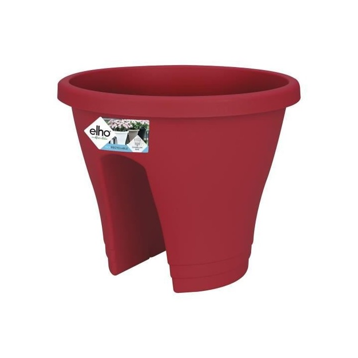 ELHO Bac de balcon Corsica Flower Bridge 30 - Fruits rouges - Extérie