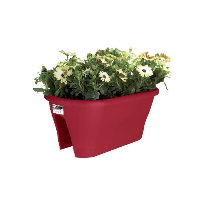 ELHO Bac de balcon Corsica Flower Bridge 60 - Fruits rouges - Extérie