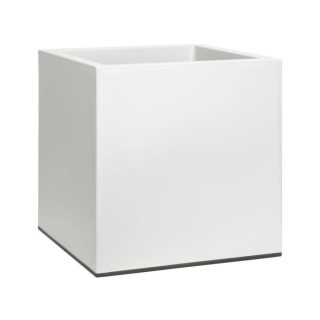 ELHO Jardiniere a roulettes Vivo 40 - Finition mate - Blanc - Intérie