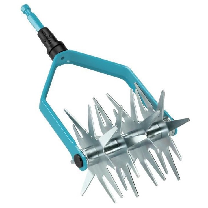 GARDENA Émietteur 14cm Combisystem - Acier galvanisé résistant corr