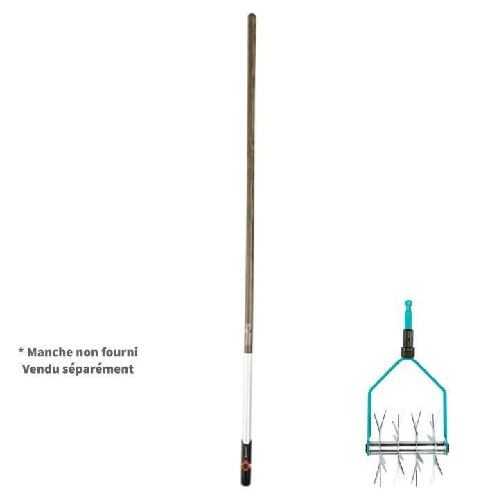 GARDENA Émietteur 14cm Combisystem - Acier galvanisé résistant corr