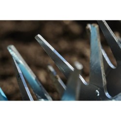 GARDENA Émietteur 14cm Combisystem - Acier galvanisé résistant corrosion – Outil de jardin ensemencement– Garantie 25 ans