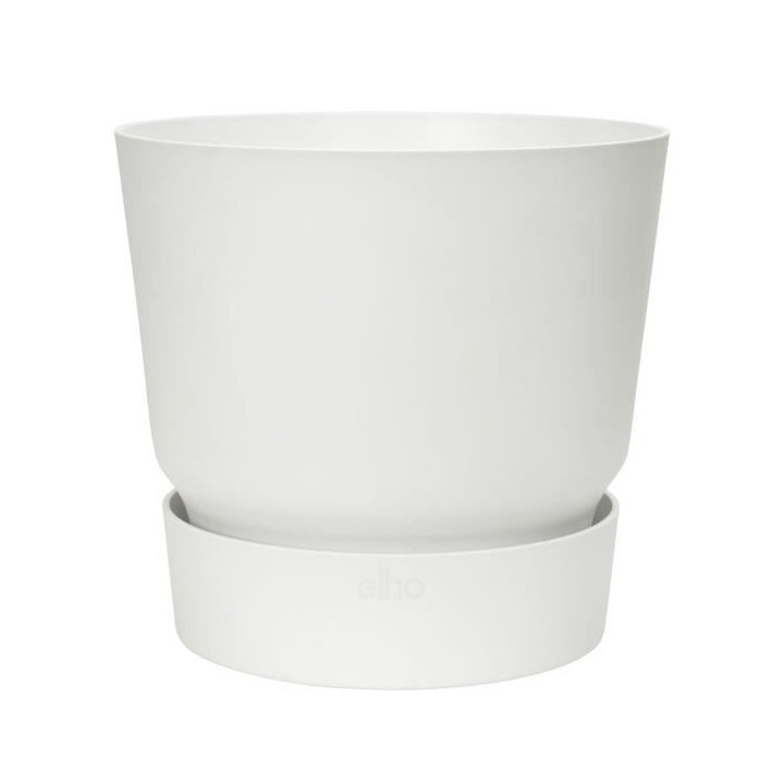 ELHO Pot de fleurs rond Greenville 40 - Extérieur - Ø 39 x H 36,8 cm