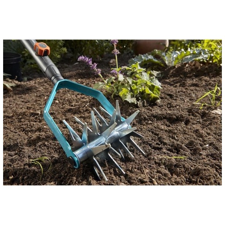 GARDENA Émietteur 14cm Combisystem - Acier galvanisé résistant corr