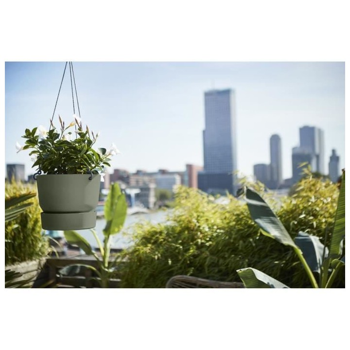 ELHO Pot de fleurs a suspendre Greenville 24 - Extérieur - Ø 23,9 x