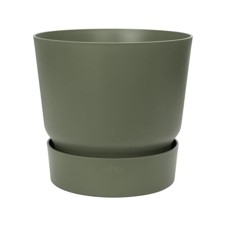 ELHO Pot de fleurs rond Greenville 30 - Extérieur - Ø 29,5 x H 27,8