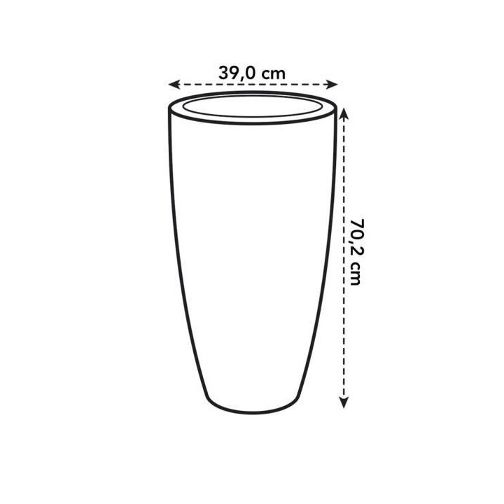 Pure Soft Round High Smart LED 40 transparent