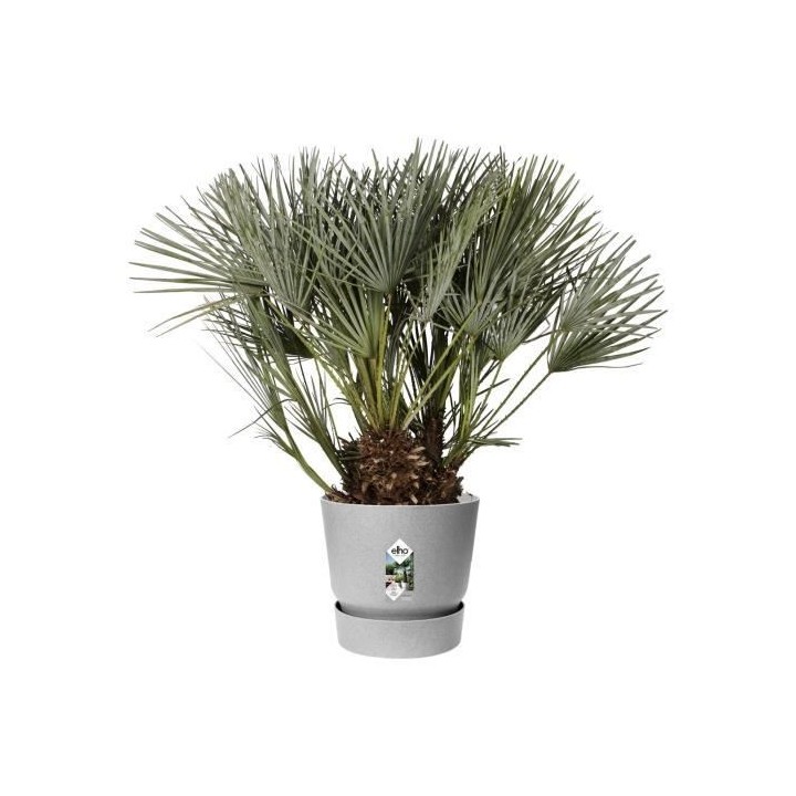 ELHO Pot de fleurs rond Greenville 40 - Extérieur - Ø 39 x H 36,8 cm