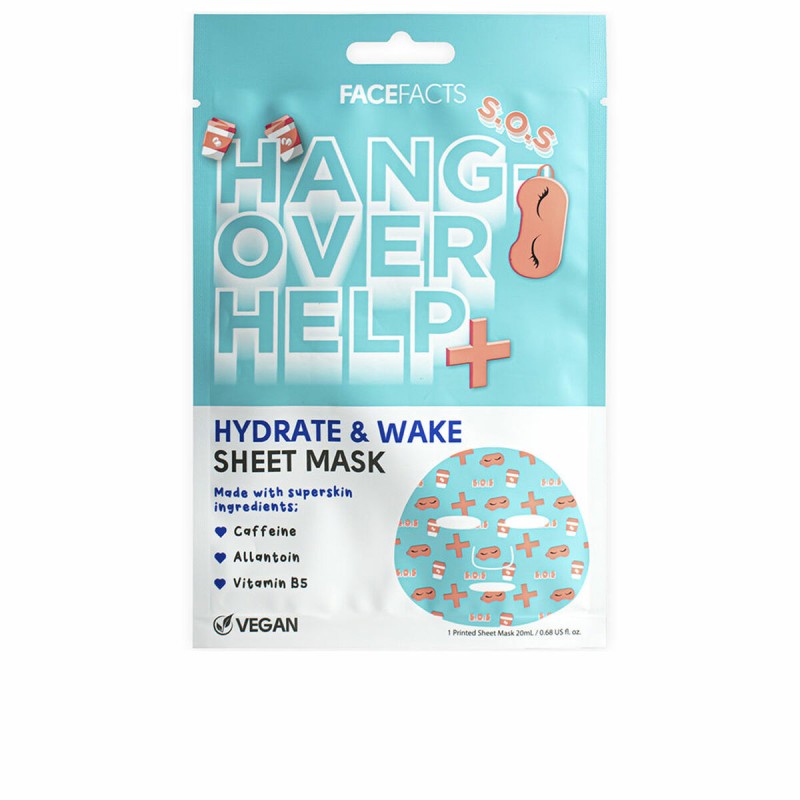 Masque facial Face Facts Hangover Help+ 20 ml