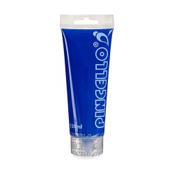 Peinture acrylique Bleu foncé 120 ml (12 Unités)