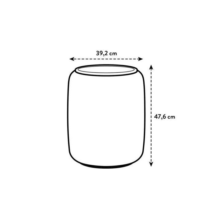 Pure Beads Medium 40 rose granité