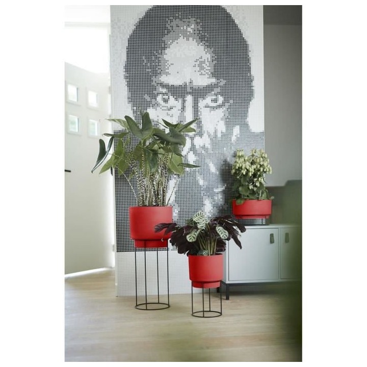 B.for Studio Rond 30 rouge brilliant