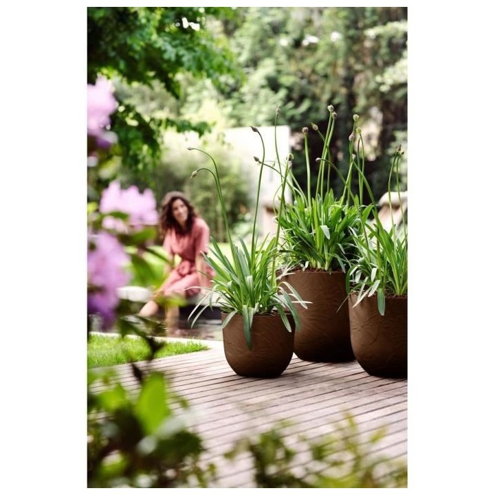 Fuente Lily Rond 30 brun rouillé