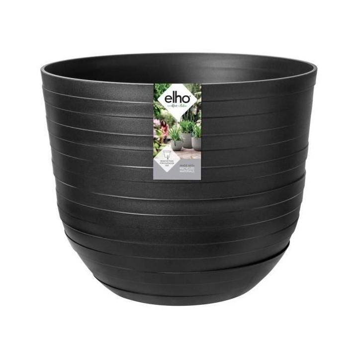 Fuente Rings Rond 30 onyx noir