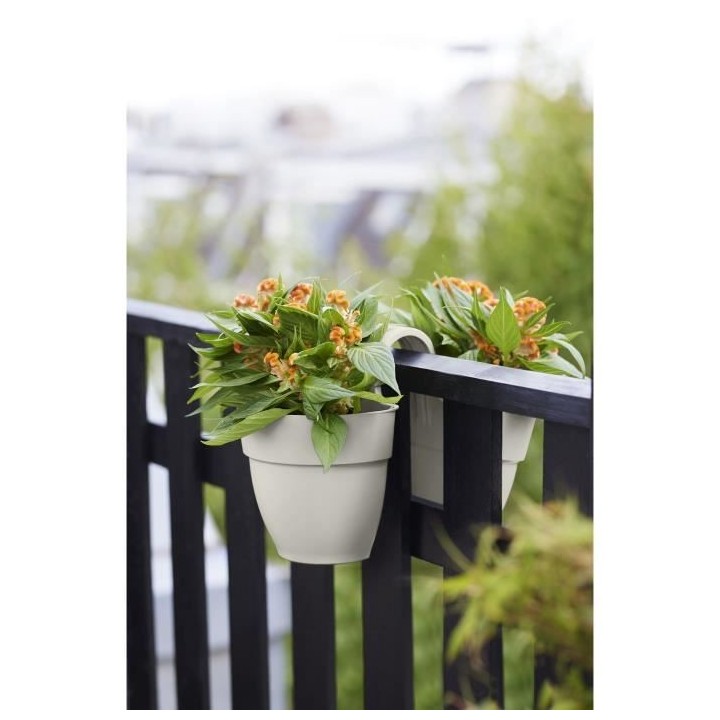 ELHO - Pot de fleurs - Vibia Campana Flower Twin 21 - Blanc Soie - Bal