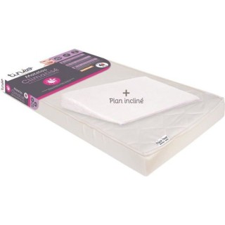 Matelas Climatisé TINEO 60x120 cm - Epaisseur 10 cm - Livre avec un p