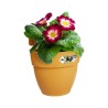 ELHO - Pot de fleurs - Vibia Campana Easy Hanger Small - Jaune Miel - Balcon extérieur - L 24.1 x W 20.5 x H 26.5 cm