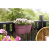 ELHO - Pot de fleurs - Vibia Campana Easy Hanger Large - Rose Poussiere - Balcon extérieur - L 24.1 x W 46 x H 26.5 cm